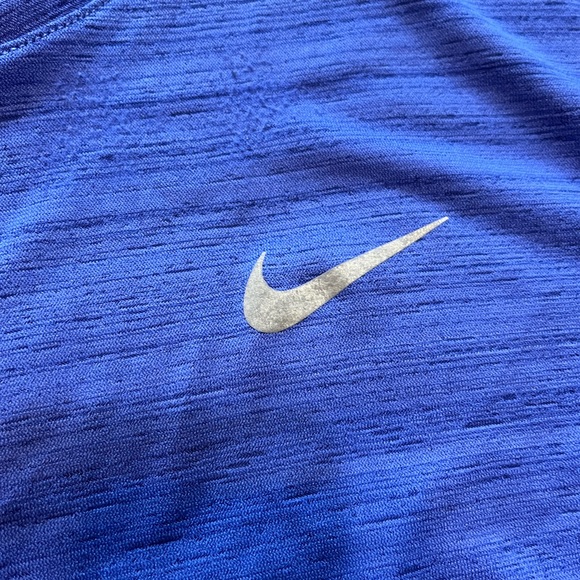 Nike Running Bright Blue Men’s T-Shirt - Size XL - Picture 3 of 5